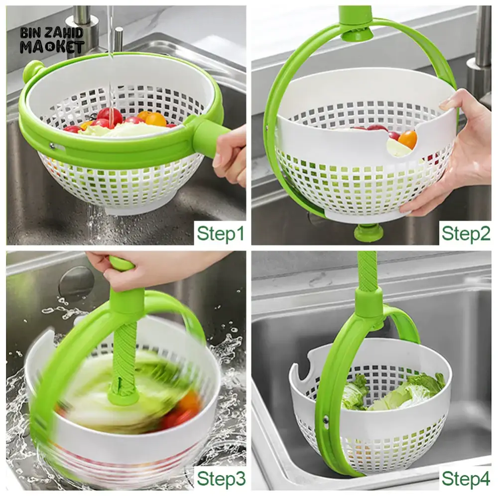 SALAD WASHINH SPINNER BASKET - Image 3