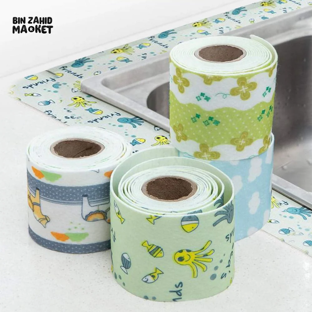 SELF-ADHESIVE SINK WATERPROOF TAPE – KITCHEN & BATHROOM MOISTURE-PROOF STICKER ROLL - Image 7