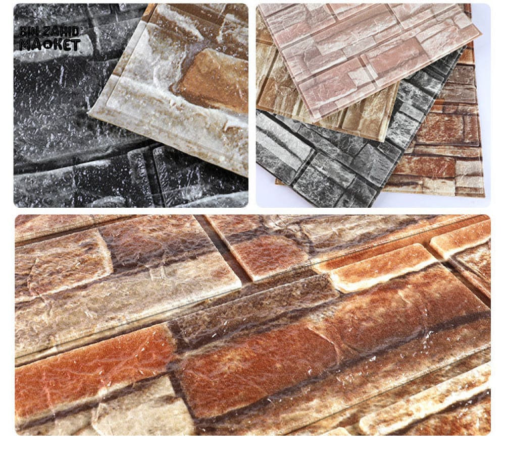 SELF ADHESIVE WALL BRICK SHEET - Image 5
