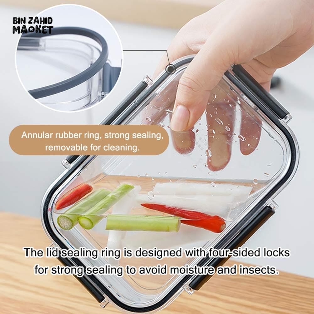 SET OF 3 ACRYLIC FOOD CONTAINER BOXES - Image 4