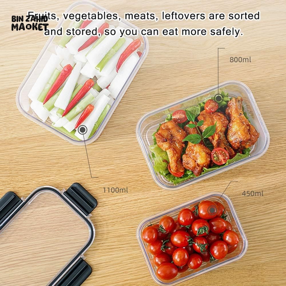 SET OF 3 ACRYLIC FOOD CONTAINER BOXES - Image 6