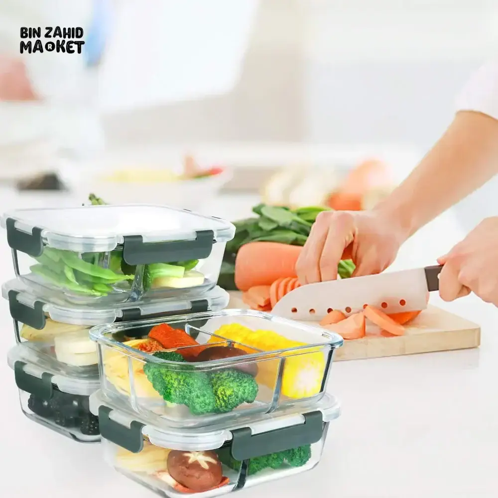 SET OF 3 ACRYLIC FOOD CONTAINER BOXES - Image 8