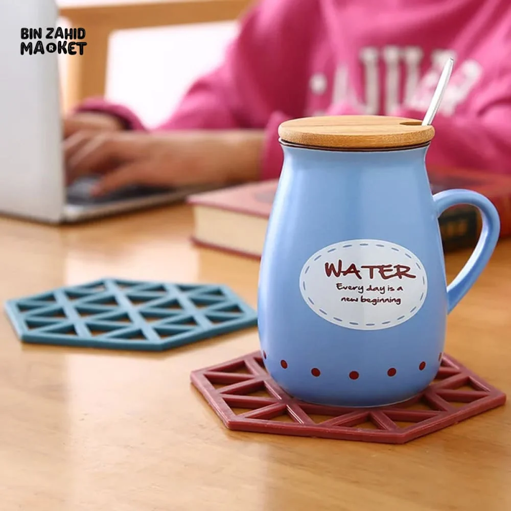 SET OF 4 HEAT RESISTANT NON SLIP COASTER - Image 8