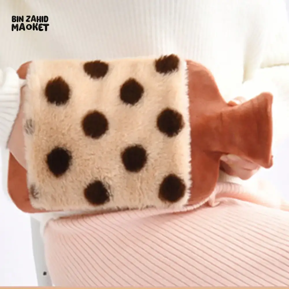 SILICONE HOT WATER BAG WITH POUCH – 2000ML LEAKPROOF WARMING BOTTLE - Image 3