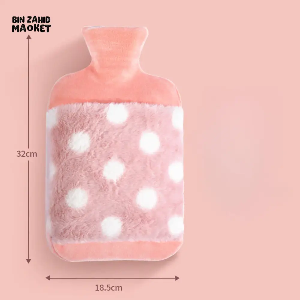 SILICONE HOT WATER BAG WITH POUCH – 2000ML LEAKPROOF WARMING BOTTLE - Image 5