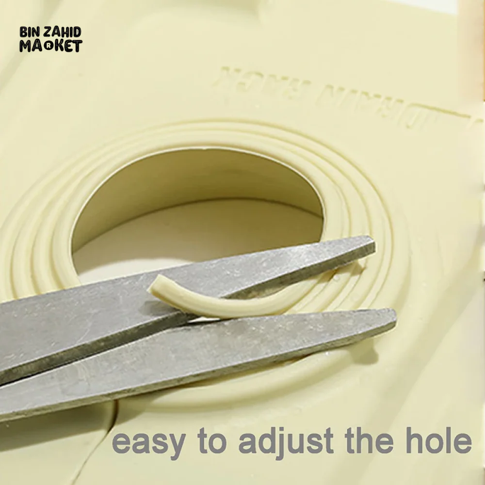 SILICONE SINK WATER BAFFLE SOAP TRAY AUTO DRAIN BATHROOM KITCHEN ACCESSORIES - Image 12