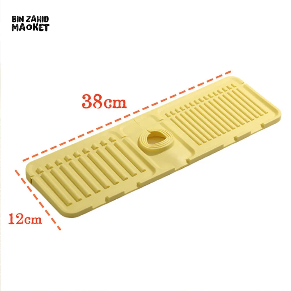 SILICONE SINK WATER BAFFLE SOAP TRAY AUTO DRAIN BATHROOM KITCHEN ACCESSORIES - Image 13