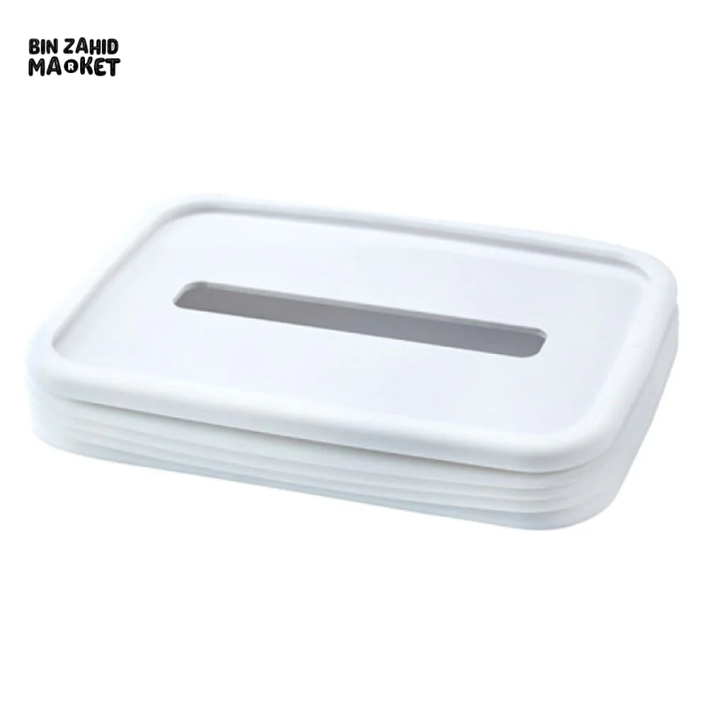 SILICONE TISSUE BOX – SELF-CLOSING MINIMALIST PAPER HOLDER FOR LIVING ROOM DINING & COFFEE TABLE - Image 5