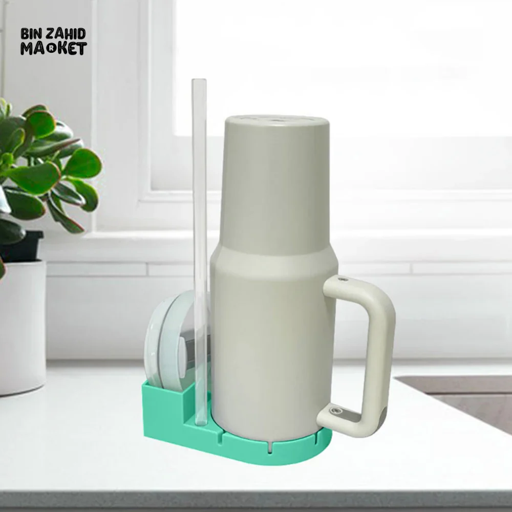 SILICONE TUMBLER DRY RACK – NON-SLIP DRYING STATION FOR SPORTS & STANLEY BOTTLES - Image 9
