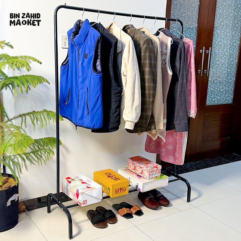 SINGLE POLE METAL CLOTH STAND - Image 3
