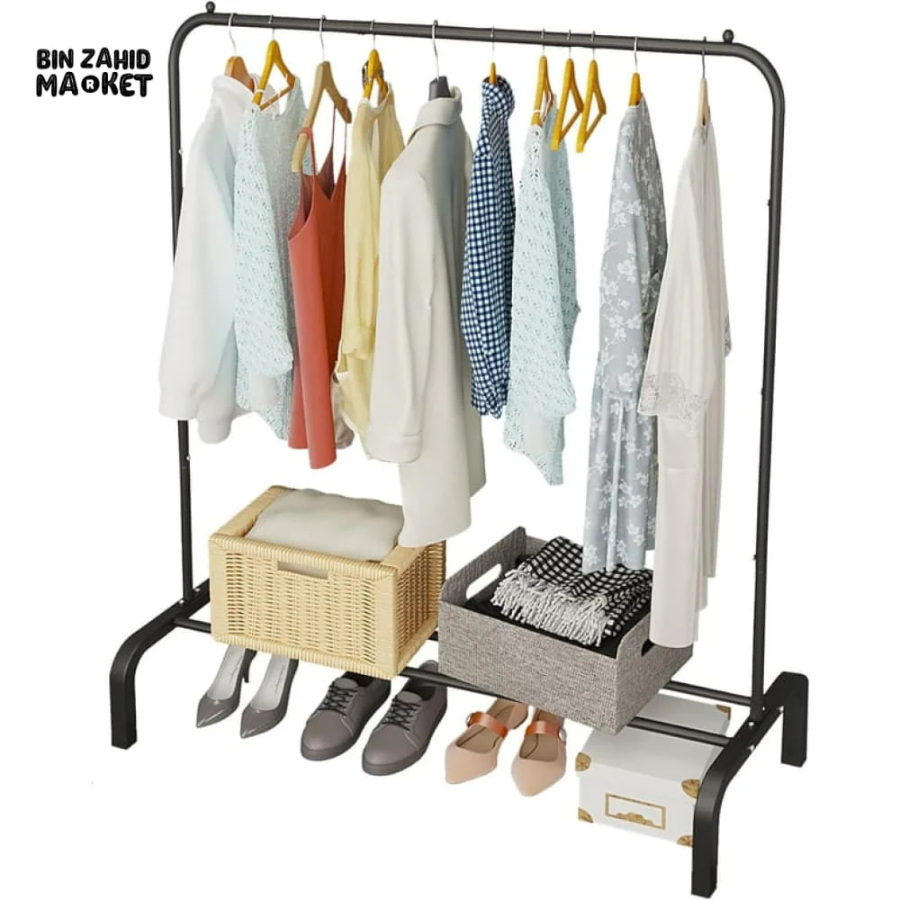 SINGLE POLE METAL CLOTH STAND - Image 7