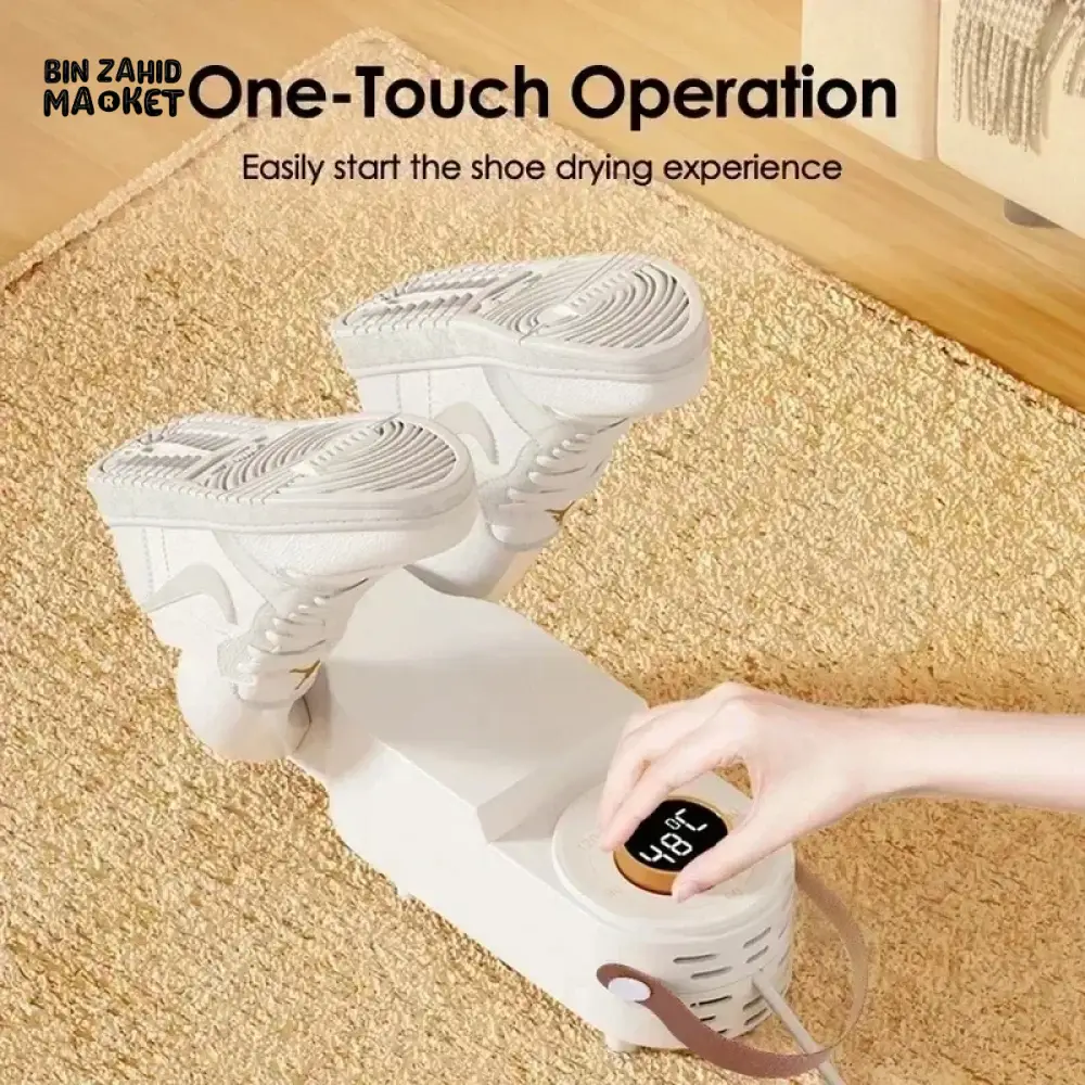 SMART TIMER SHOE DRYER – ADJUSTABLE FAST-DRYING SHOE WARMER WITH DEODORIZING & STERILIZING FUNCTION - Image 2