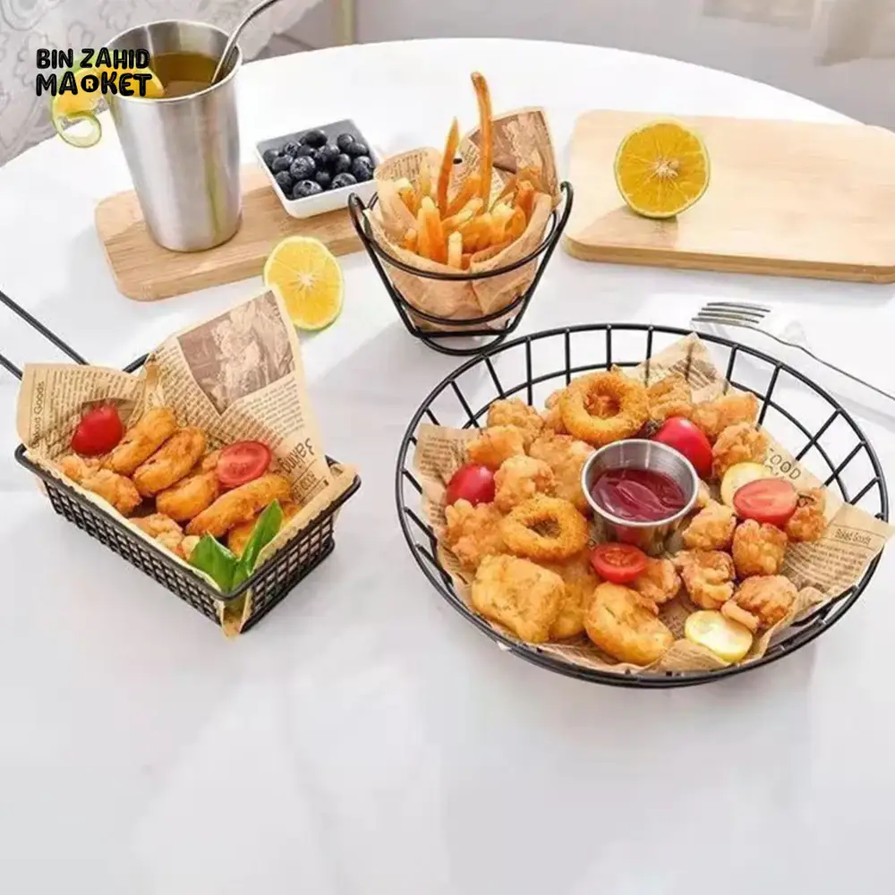SNACK BUCKETS & RESTAURANT STYLE SERVING PLATTER - Image 13