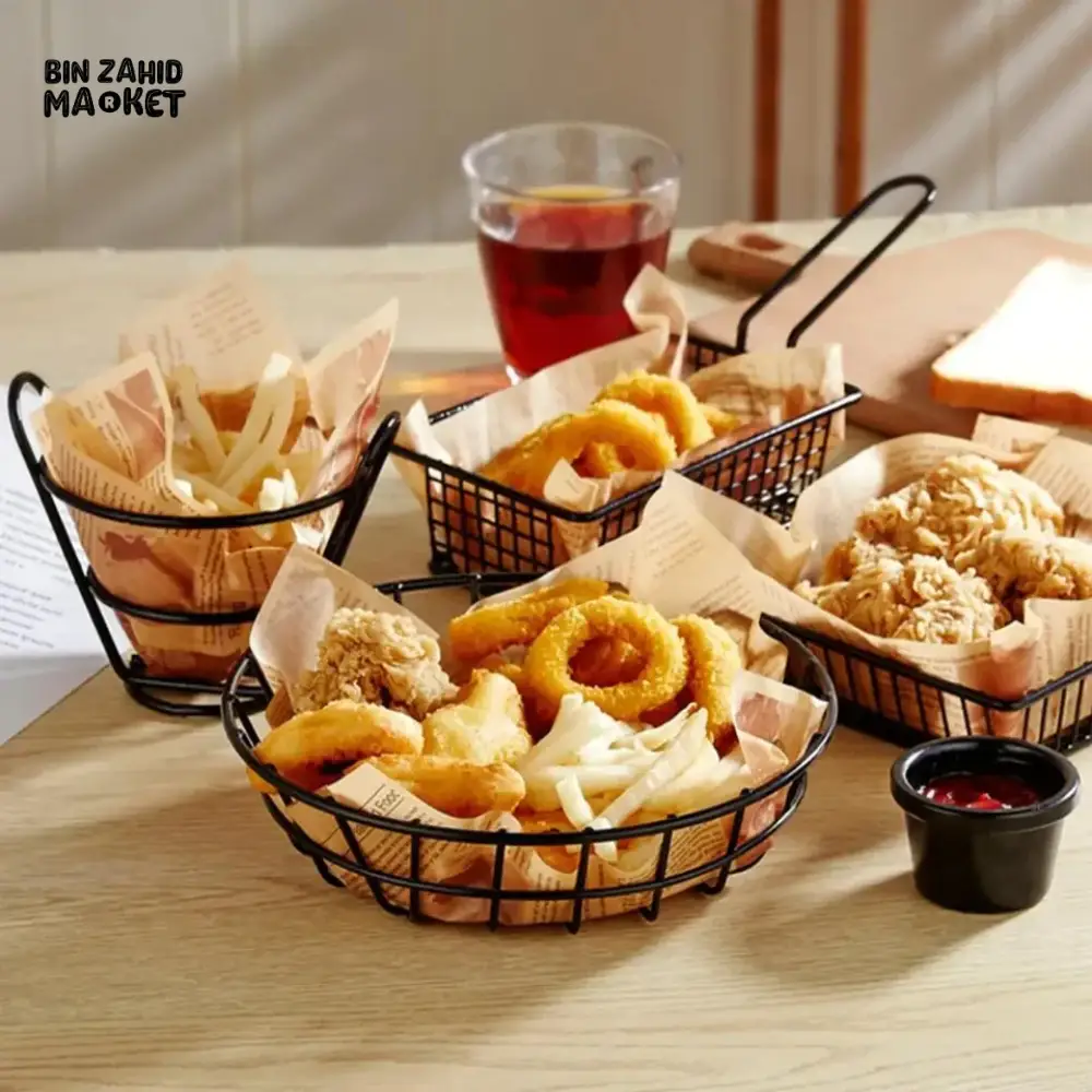 SNACK BUCKETS & RESTAURANT STYLE SERVING PLATTER - Image 4