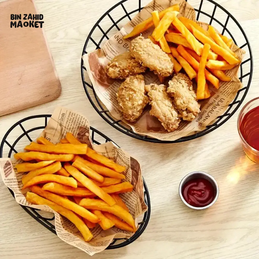 SNACK BUCKETS & RESTAURANT STYLE SERVING PLATTER - Image 7