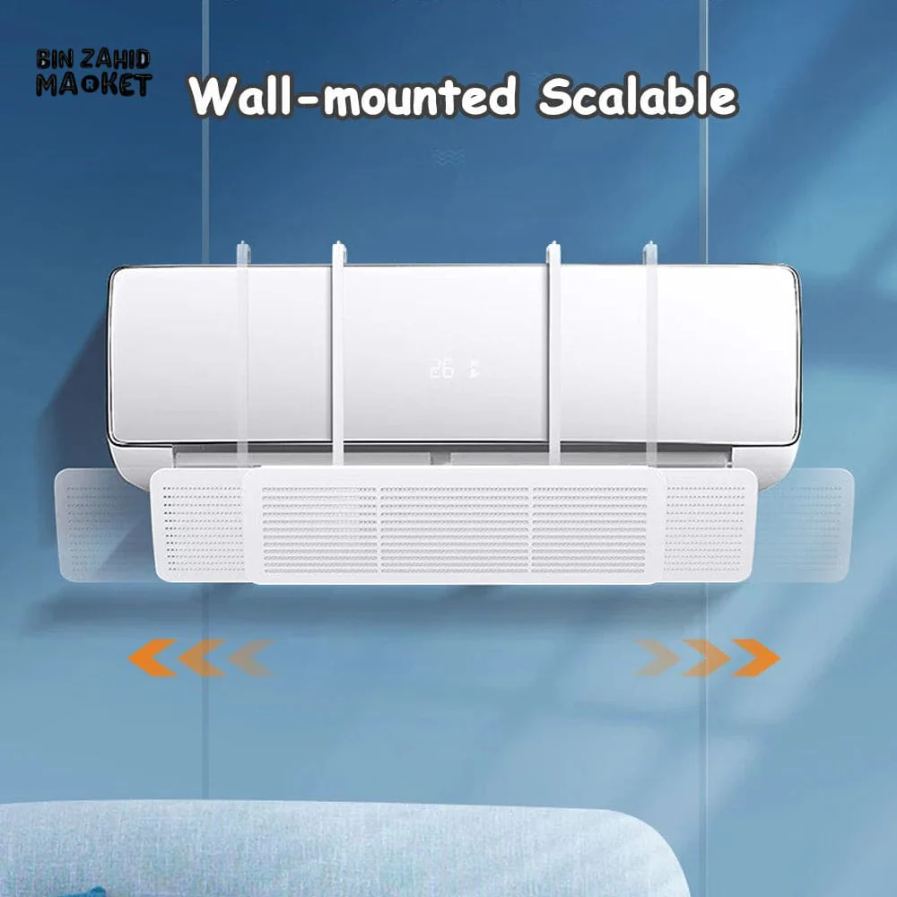 SPLIT AC AIR DEFLECTOR FREE SIZE FITS TO ALL AC SIZES - PREMIUM - Image 3