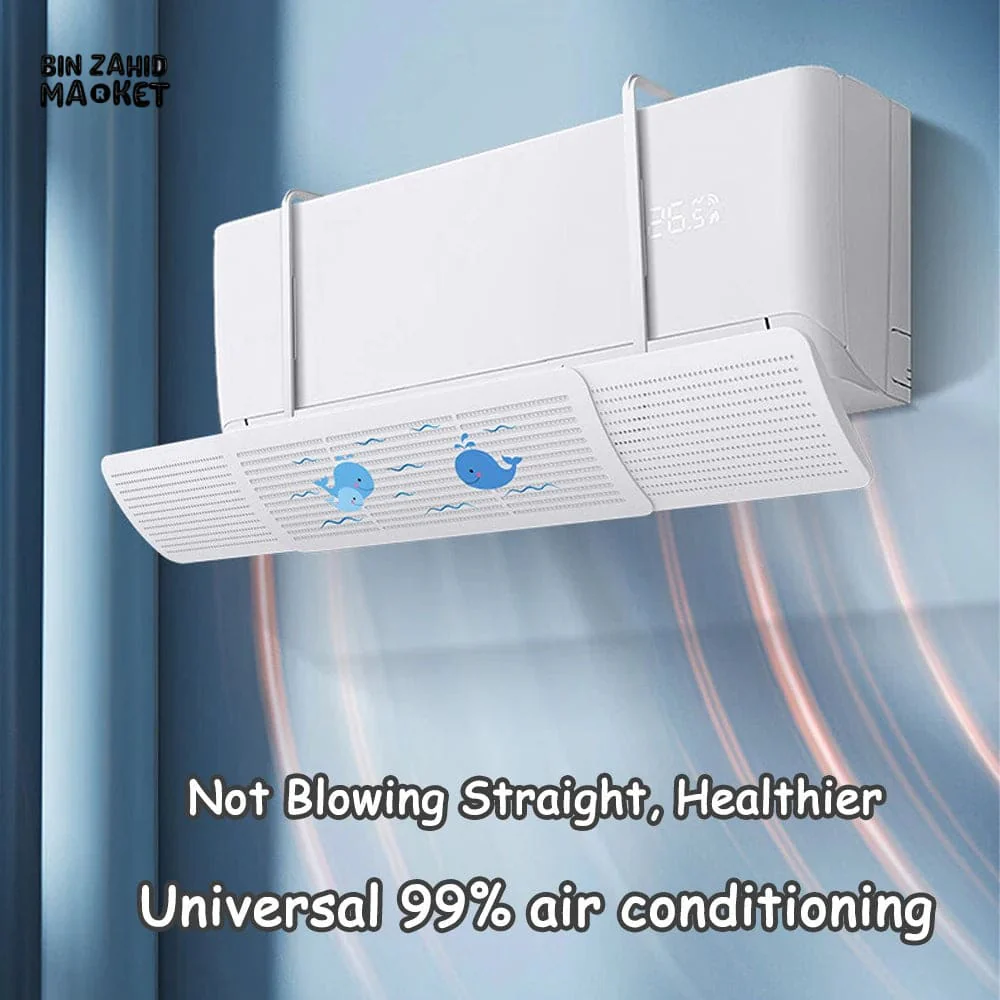 SPLIT AC AIR DEFLECTOR FREE SIZE FITS TO ALL AC SIZES - PREMIUM - Image 4