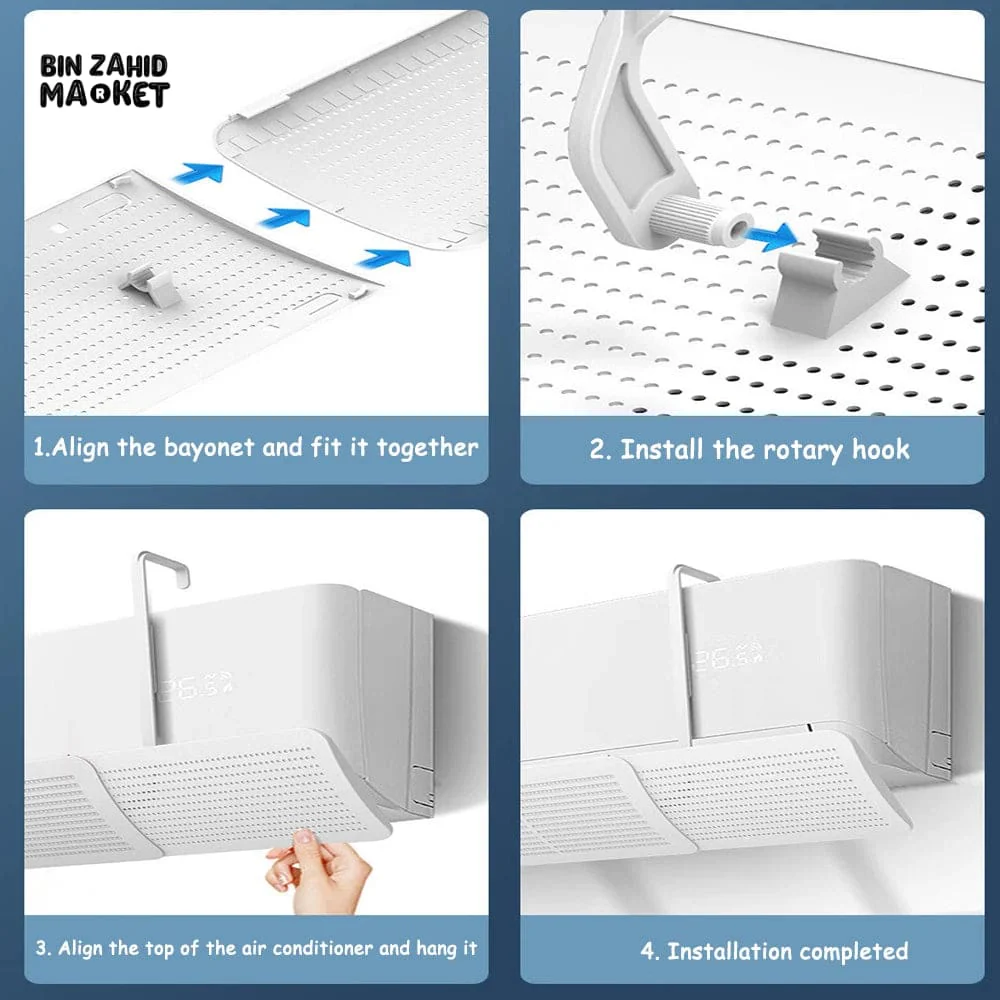 SPLIT AC AIR DEFLECTOR FREE SIZE FITS TO ALL AC SIZES - PREMIUM - Image 5