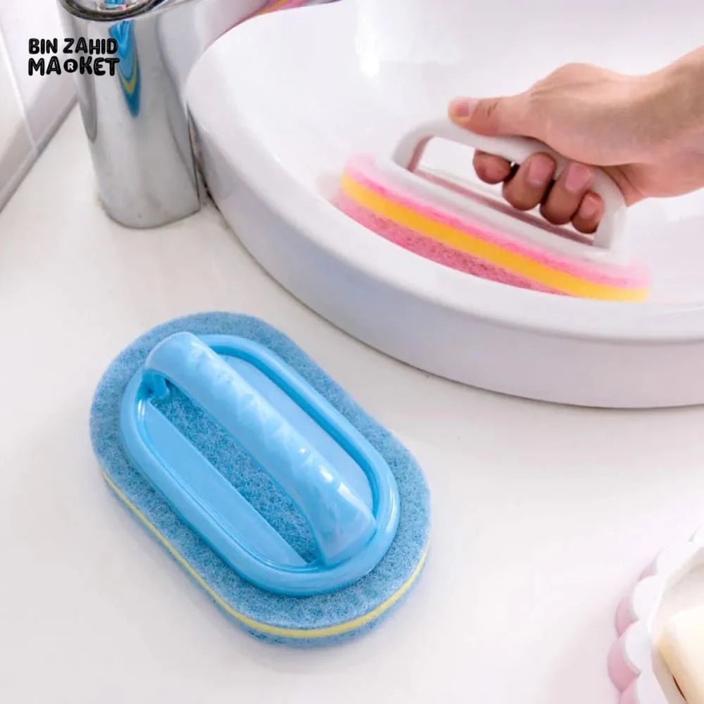 SPONGE BRUSH WITH HANDLE - Image 3