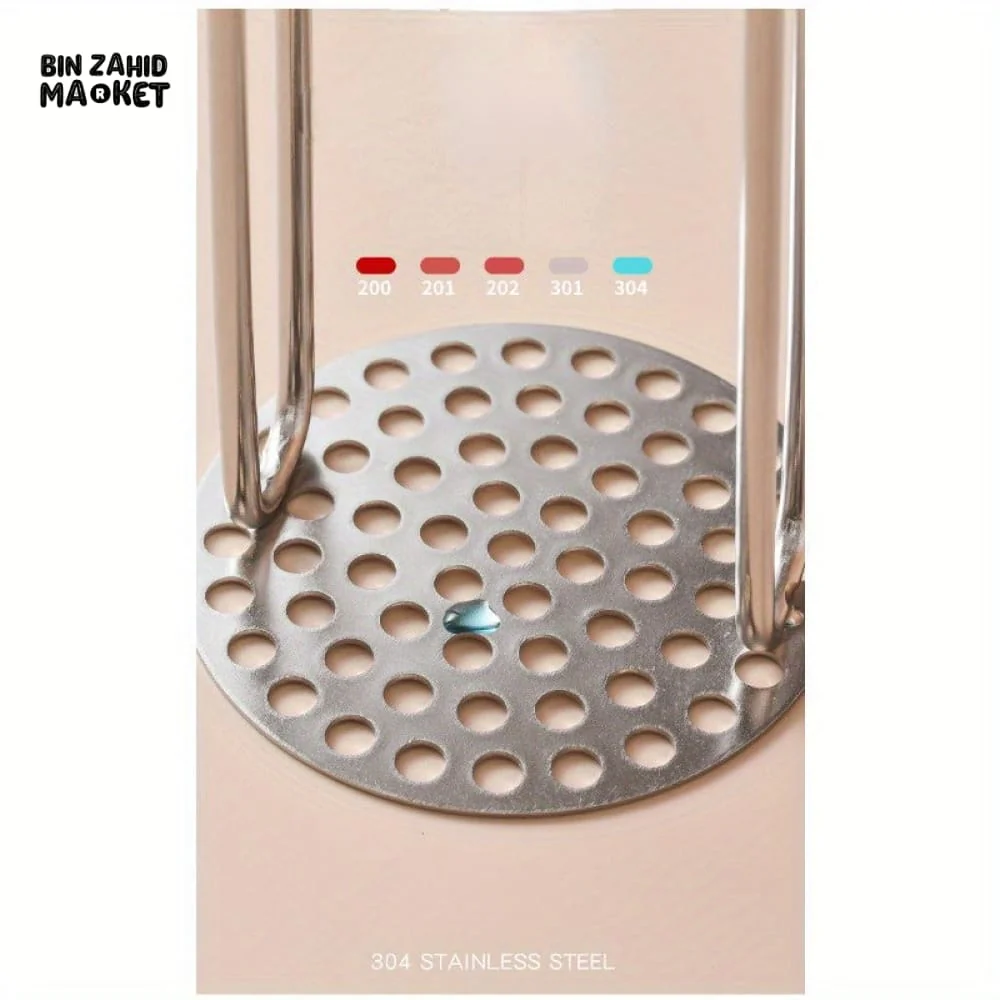 STAINLESS STEEL MANUAL POTATO MASHER – BABY FOOD SUPPLEMENT MAKER KITCHEN UTENSIL & COOKING ACCESSORY - Image 6