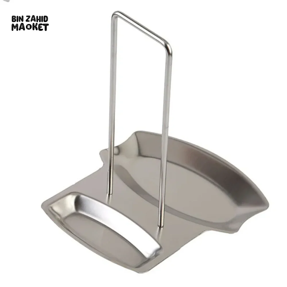 STAINLESS STEEL POT LID RACK SPOON HOLDER - Image 3