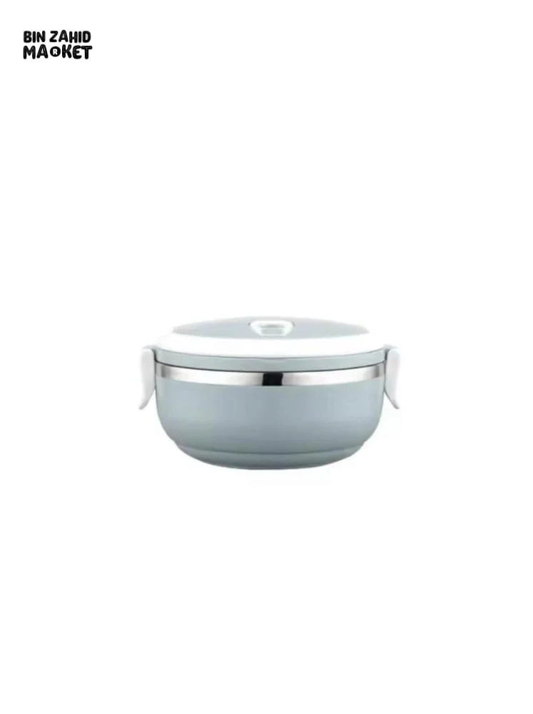 STAINLESS STEEL THERMAL LUNCH BOX  LEAKPROOF PORTABLE MULTI-PURPOSE CONTAINER - 1 LAYERS - Image 5