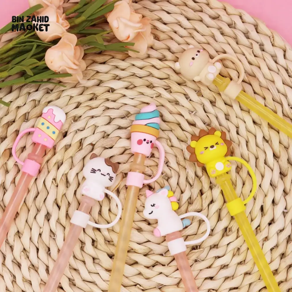 STRAW COVER FOR STANLEY - CUTE ICE CREAM CUP STRAW COVER - Image 3