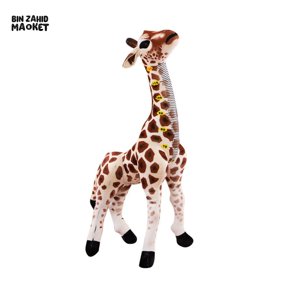 MADAGASCAR GIRAFFE & SIKA DEER STUFFED PLUSH TOY SOFT & CUDDLY ANIMAL DOLL FOR KIDS & GIFTS - Image 11