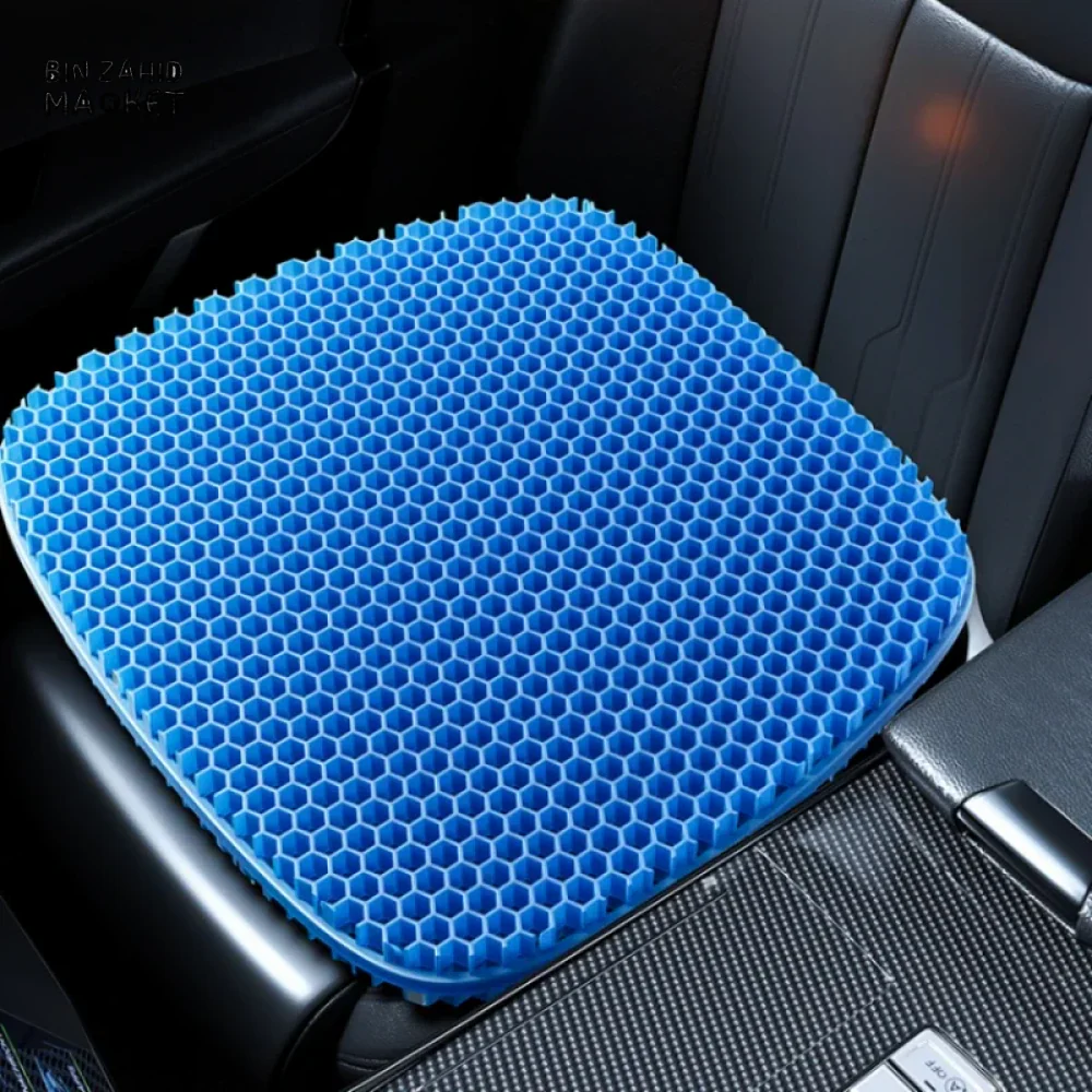 SUMMER GEL SEAT CUSHION BREATHABLE HONEYCOMB DESIGN FOR PRESSURE RELIEF BACK TAILBONE PAIN HOME OFFICE CHAIR CARS WHEELCHAIR - Image 5