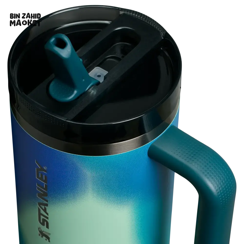 THE NEW FREQUENCY QUENCHER PROTOUR FLIP STRAW TUMBLER 40OZ - COASTAL TEAL MOTION - Image 3