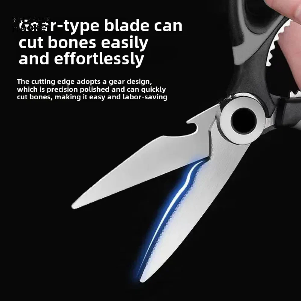 THICKENED KITCHEN SCISSORS – STRONG SHARP & MULTIFUNCTIONAL BONE CUTTER - Image 6