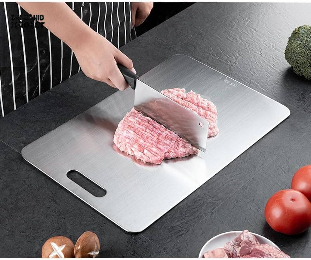 TITANWARE TITANIUM CUTTING BOARD | PREMIUM KITCHEN BOARD FOR MEAT & VEGGIES - Image 4