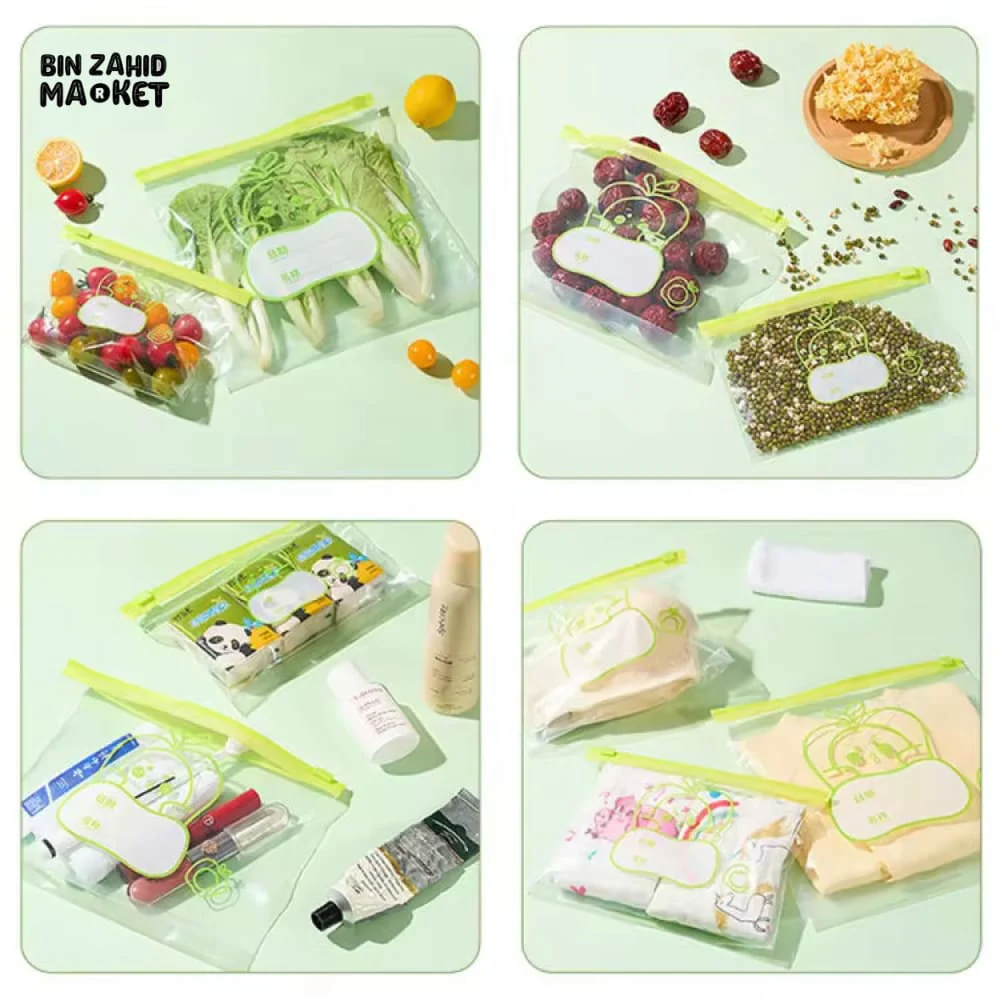 TRANPARENT REUSABLE FOOD-GRADE STORAGE BAG - Image 5