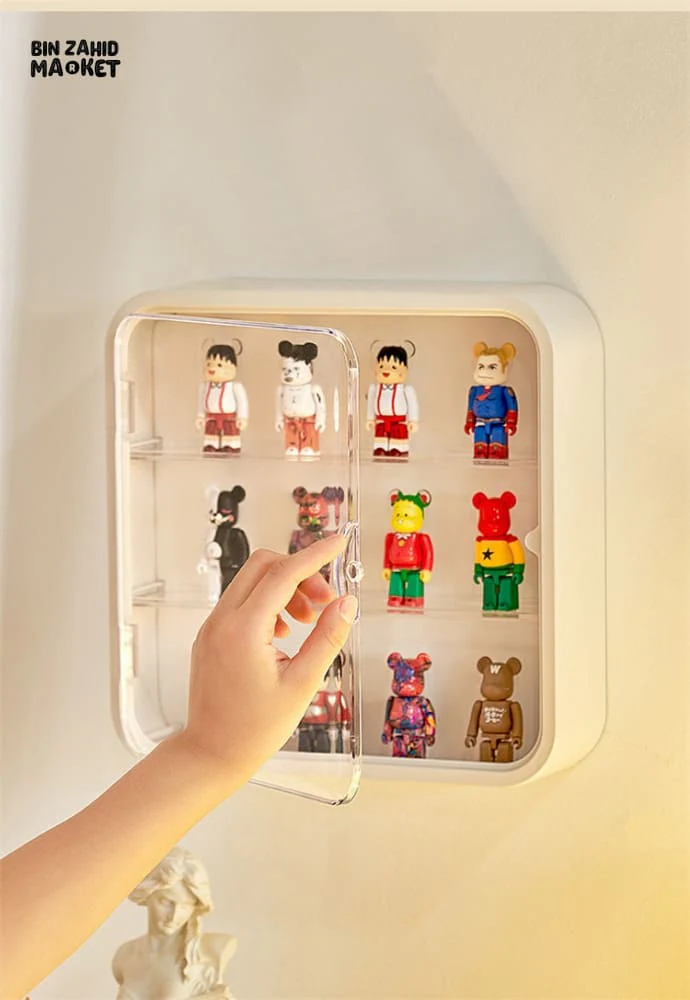 TRANSPARENT DISPLAY CASE WITH BASE – DUSTPROOF SHOWPIECE & ACTION FIGURE DISPLAY STAND - Image 5