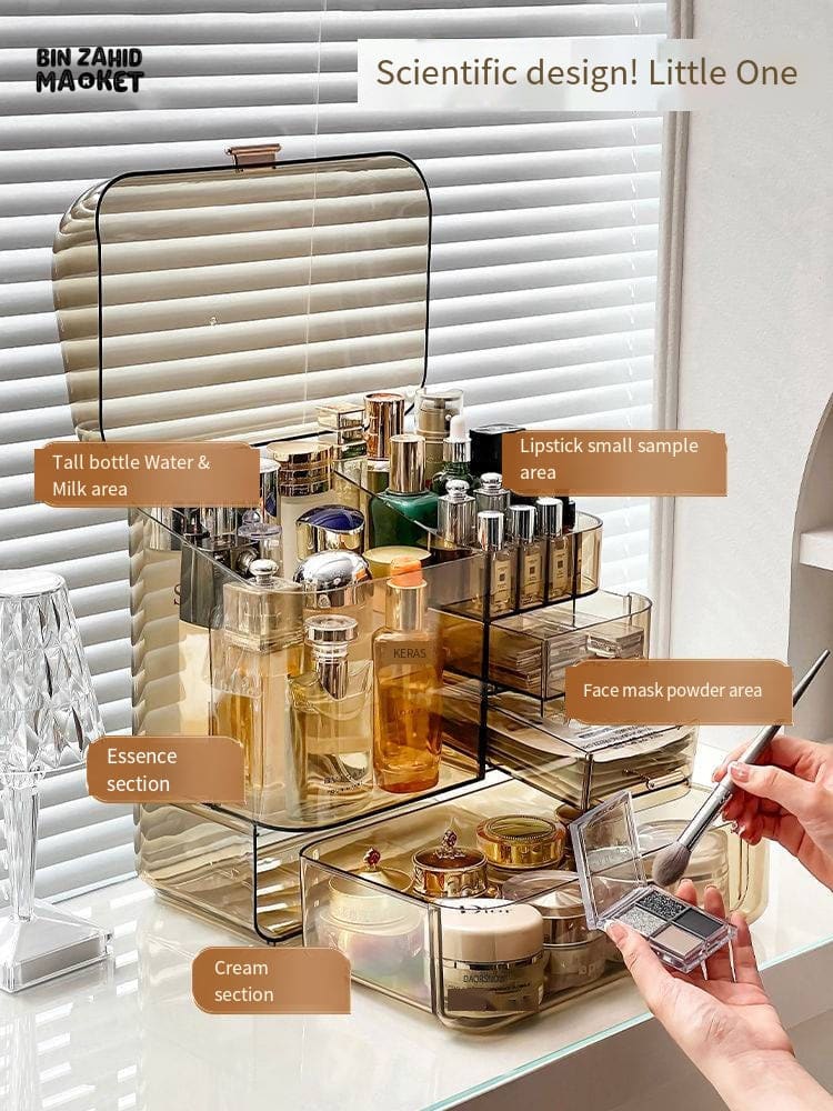 TRANSPARENT MULTI LAYER COSMETIC ORGANIZER - Image 8