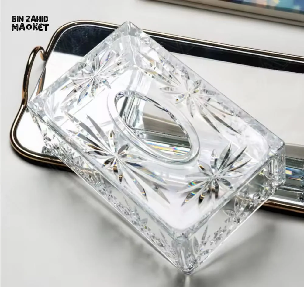 TRANSPARENT PREMIUM ACRYLIC TISSUE HOLDER - Image 3