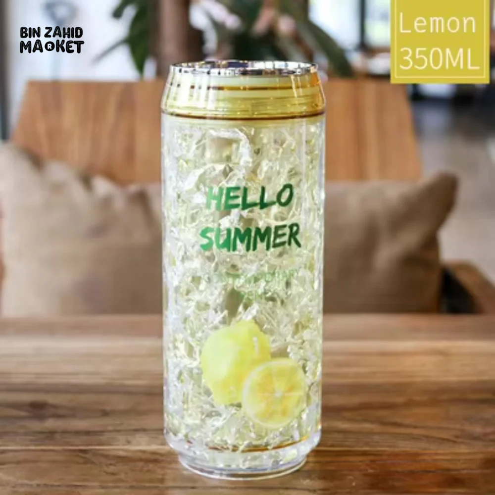 TRENDY CAN-SHAPED ICE CUP – KAWAII SUMMER WATER BOTTLE WITH LID LEAK-PROOF PERFECT FOR OUTDOOR SPORTS - Image 11