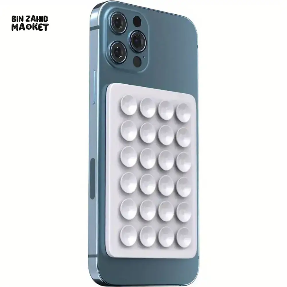 UNIVERSAL SUCTION PHONE MAT — STRONG GRIP WALL & BACK STICKER - Image 4