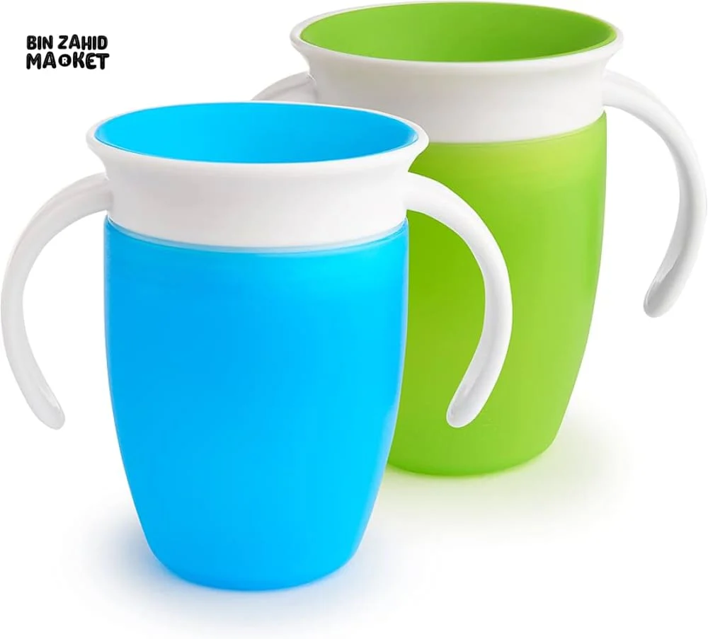 360° SPOUTLESS TRAINER CUP SET FOR TODDLERS - Image 3