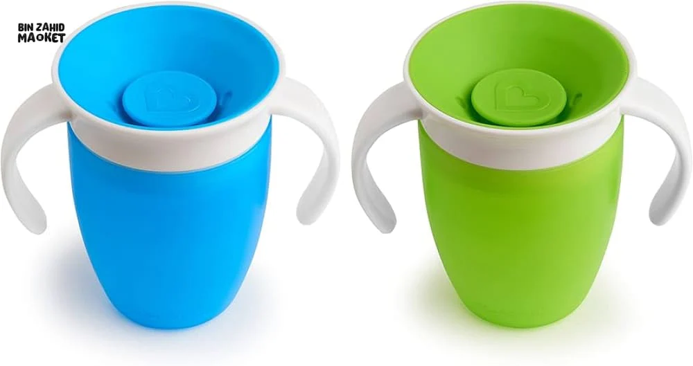 360° SPOUTLESS TRAINER CUP SET FOR TODDLERS - Image 4