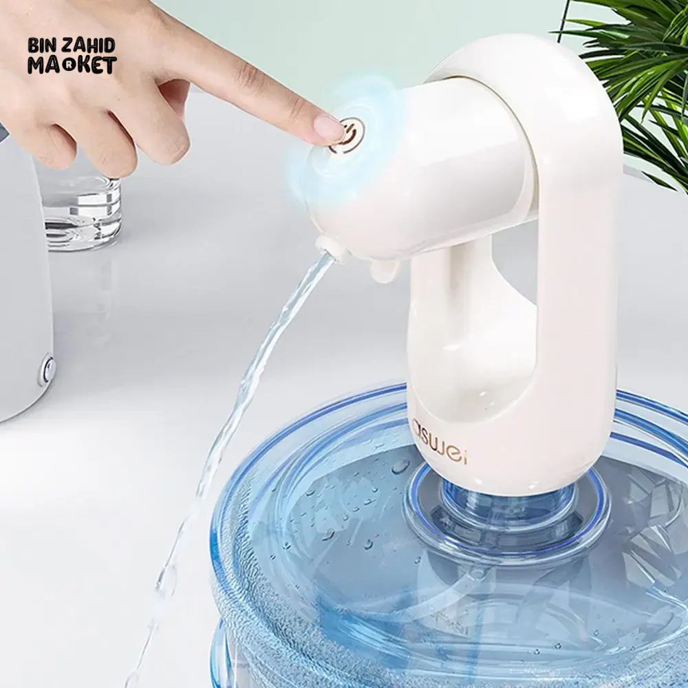 USB RECHARGEABLE AUTOMATIC WATER DISPENSER PUMP PORTABLE ELECTRIC BOTTLE PUMP FOR DRINKING WATER FOLDABLE & EASY TO USE - Image 6