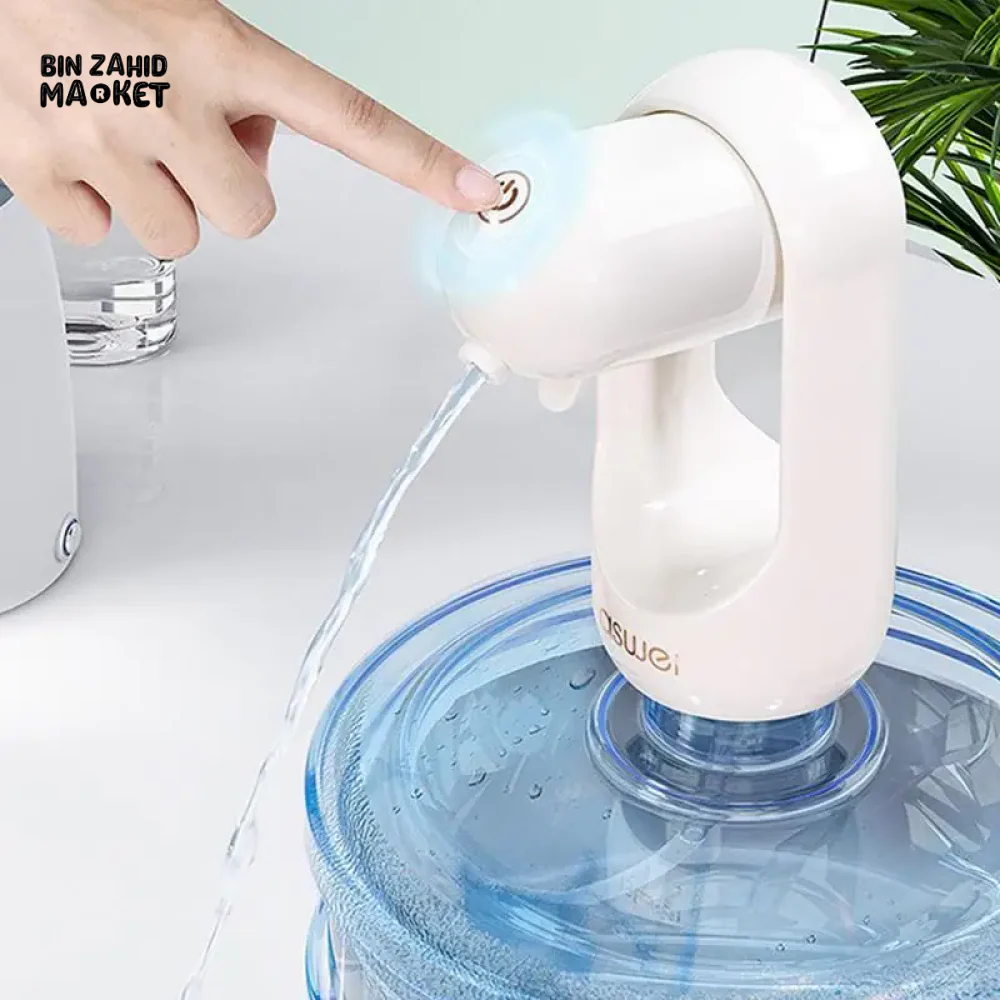 USB RECHARGEABLE AUTOMATIC WATER DISPENSER PUMP PORTABLE ELECTRIC BOTTLE PUMP FOR DRINKING WATER FOLDABLE & EASY TO USE - Image 7
