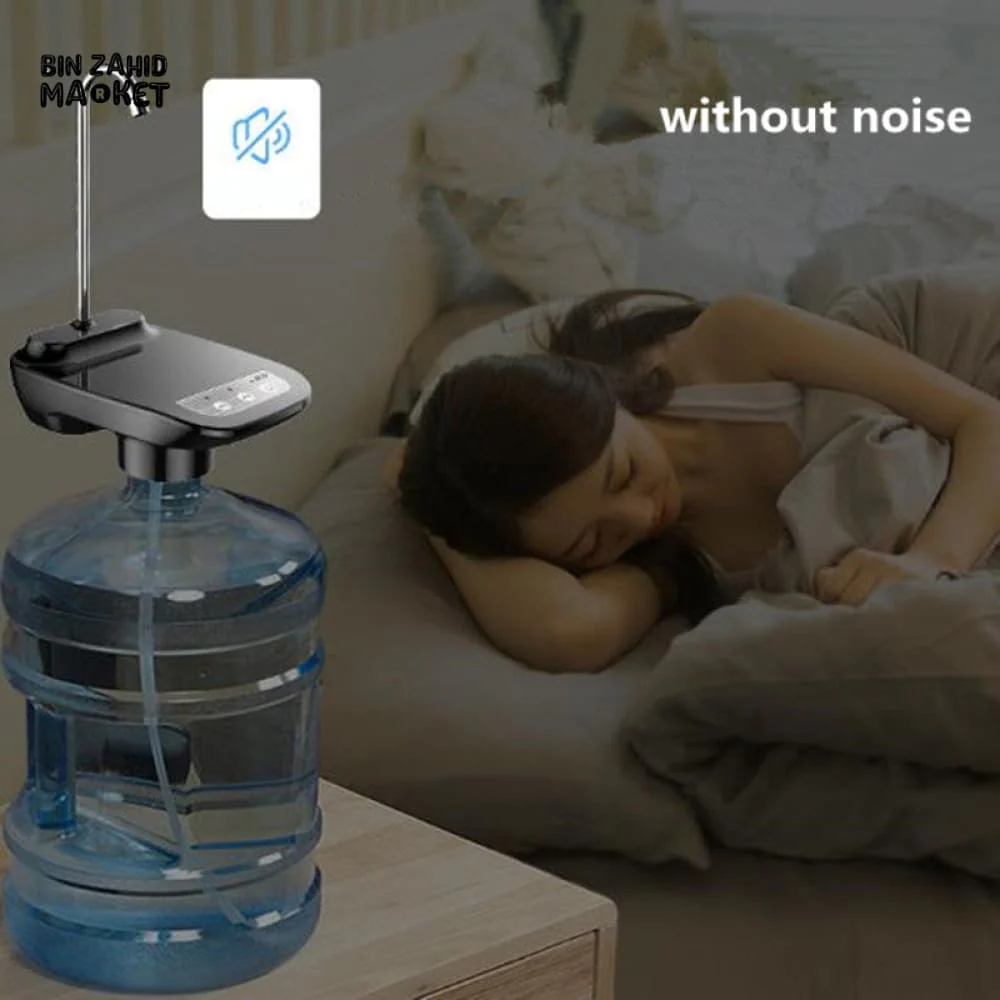 USB RECHARGEABLE ELECTRIC WATER DISPENSER – SMART BOTTLE PUMP FOR HOME & OFFICE DRINKING WATER - Image 2