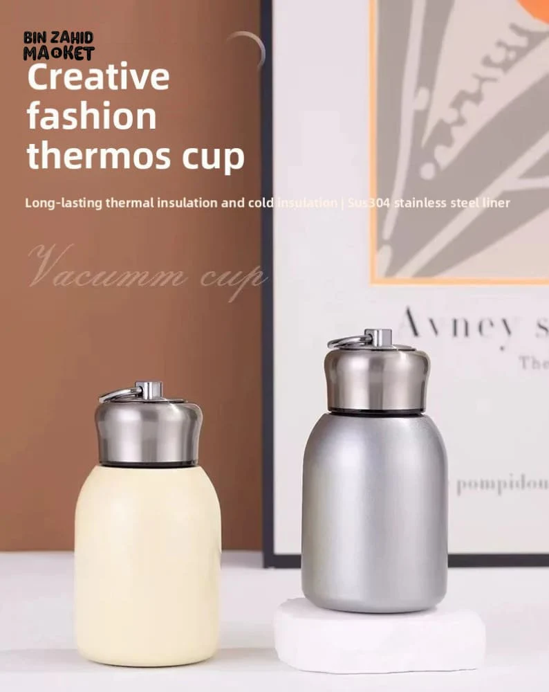VACUUM INSULATED POCKET FLASK CUP 350ML– 304 STAINLESS STEEL - Image 10