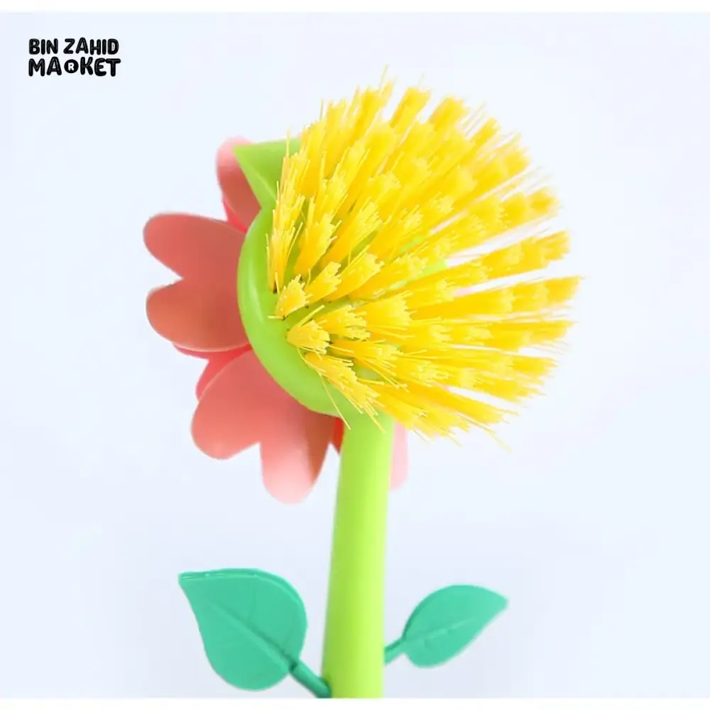 VASE SHAPE POT WASHING BRUSH – KITCHEN DISH SINK STOVE LONG HANDLE CLEANING TOOL - Image 5