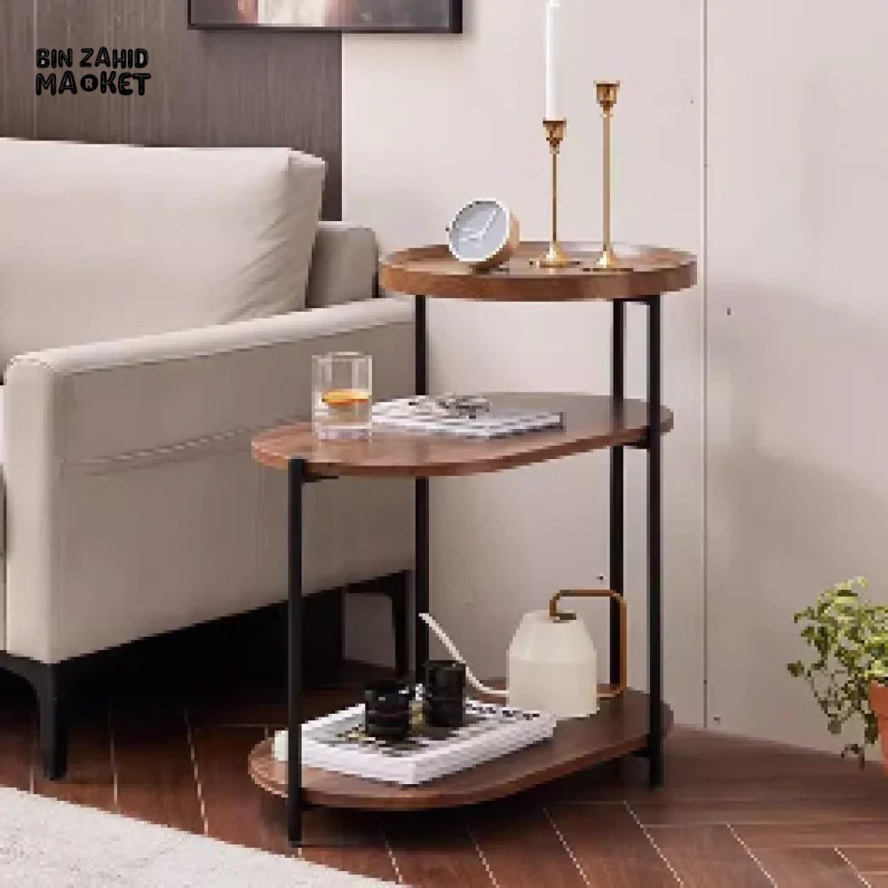 VERSATILE 3-TIERS CORNER SIDE TABLE
