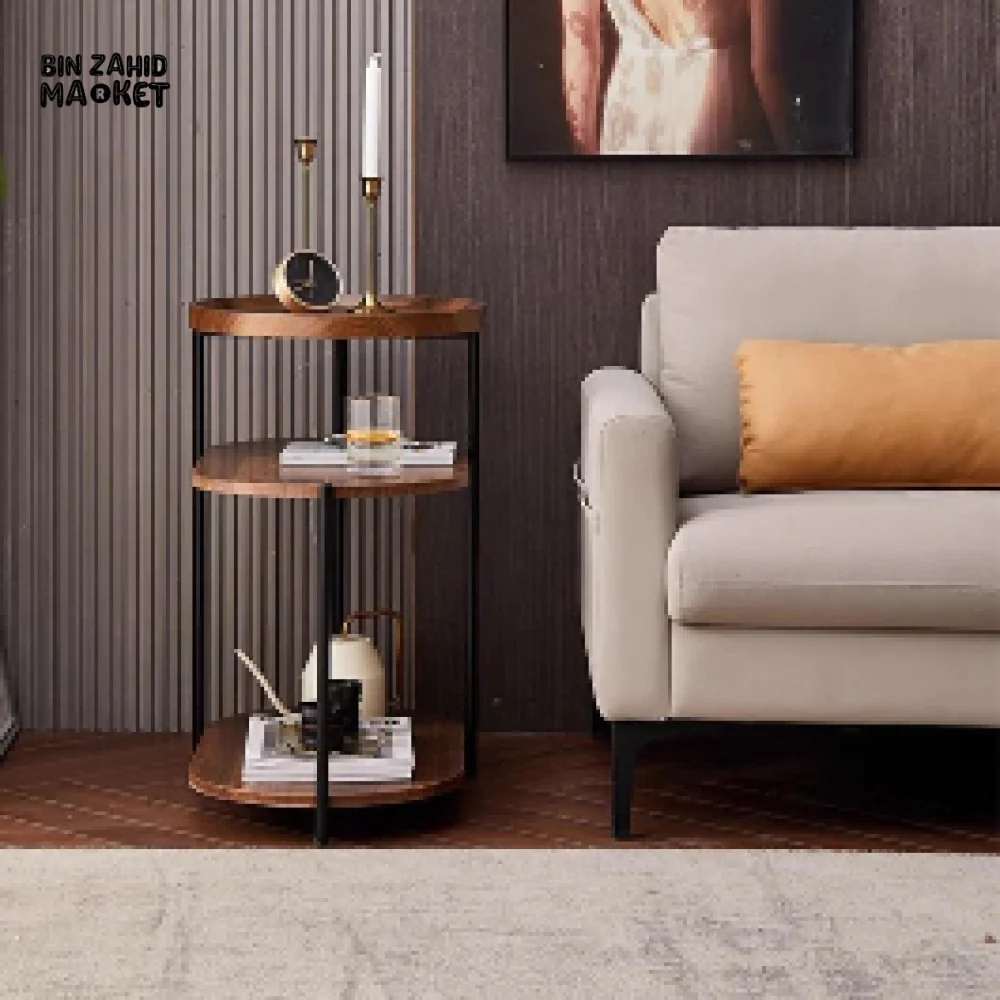 VERSATILE 3-TIERS CORNER SIDE TABLE - Image 5
