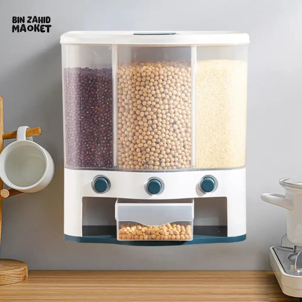 WALL MOUNTED GRAIN FOOD CONTAINER - Image 2