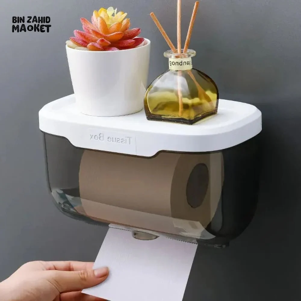 WALL MOUNTED TOILET PAPER HOLDER - Image 4