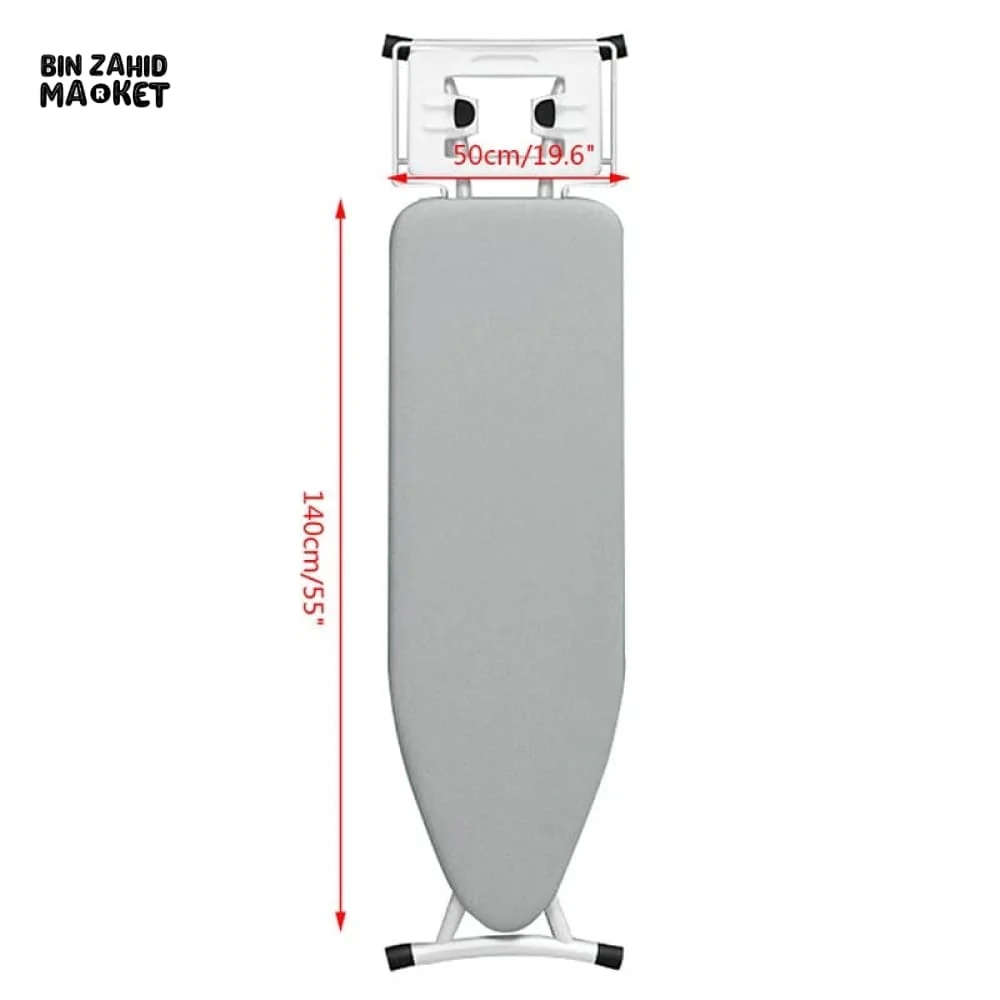 WASHABLE MODERN EASY FIT ELASTICATED IRONING BOARD COVERS – DOUBLE LAYER BACKING, DURABLE & HEAT RESISTANT - Image 2